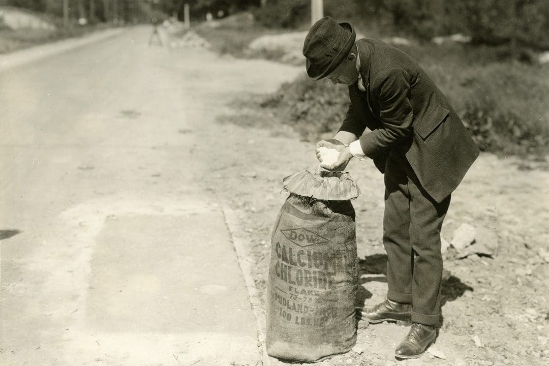 Calcium Chloride Dow 1922 History Cropped